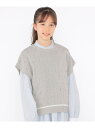 【SALE/65%OFF】SHIPS KIDS:130~155cm / サマーニット ベスト SHIPS KIDS シップス トップス ベスト・ジレ グレー ホ...