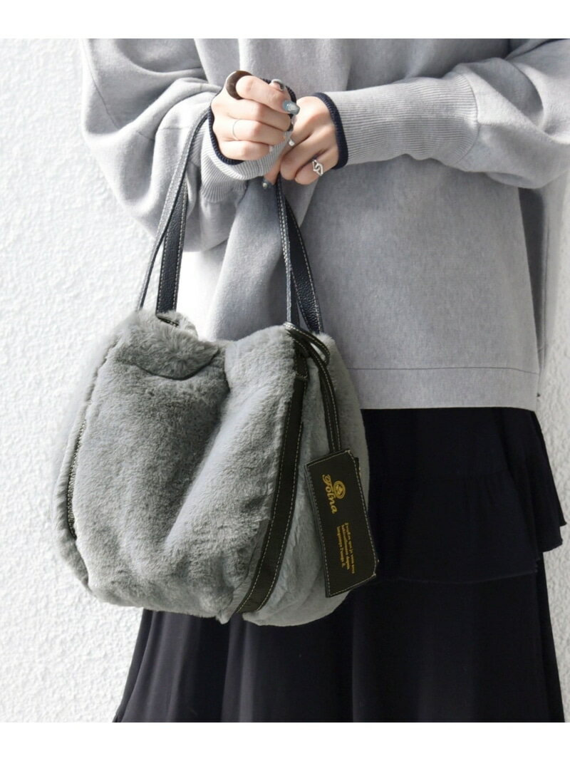 【SHIPS any別注】Folna: 2WAY フェイクファー バッグ 25AW SHIPS any シップス バッグ トートバッグ【送料無料】[Rakuten Fashion]のサムネイル