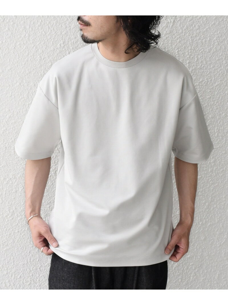 Rakuten - SHIPS Colors:＜抗菌防臭・接触冷感・吸水速乾＞シルケット ビッグ Tシャツ SHIPS Colors シップス トップス カットソー・Tシャツ ホワイト ブラック[Rakuten Fashion]