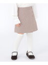 SHIPS KIDS:100~130cm / ラップ キュロット SHIPS KIDS シップス パンツ キュロット オレンジ ブラウン【送料無料】[Rakuten Fashion]