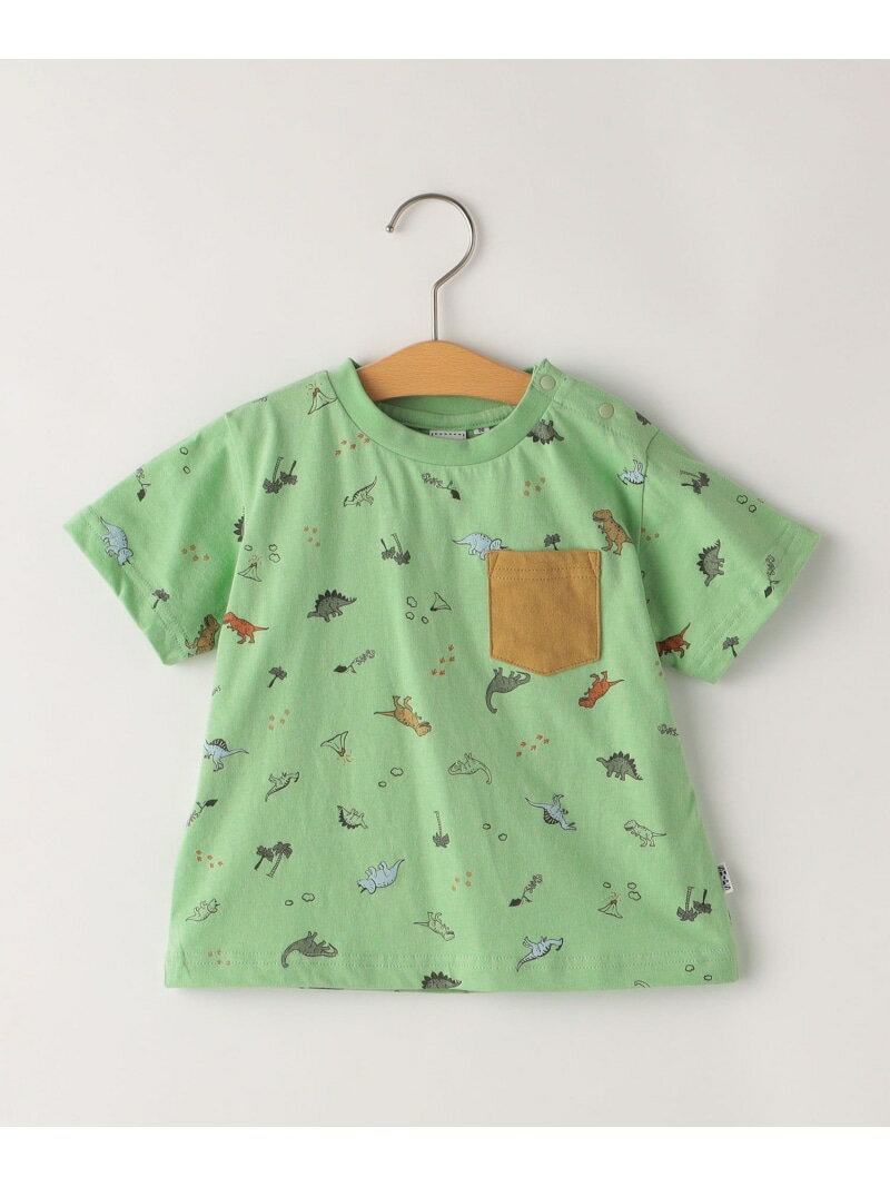 SHIPS KIDS:80~90cm /  eLX^C  TEE SHIPS KIDS VbvX gbvX Jbg\[ETVc O[ zCgyz[Rakuten Fashion]