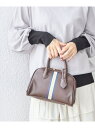 【SALE/60%OFF】ハーフムーン ライン バッグ SHIPS WOMEN シップス バッグ ショルダーバッグ ブラウン ベージュ【RBA_E】【送料無料】...