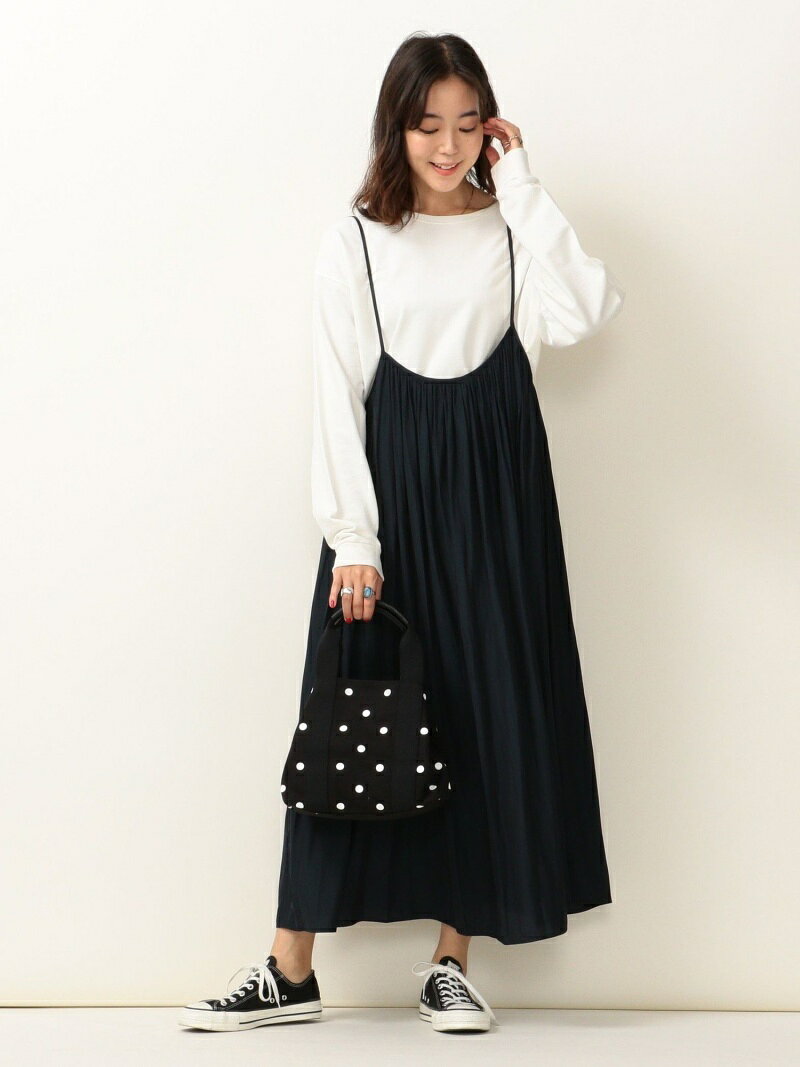 【SALE／70%OFF】SHIPS any:2WAYキャミスカート SHIPS any シップス スカート ロング・マキシスカート ブラウン ブラック ネイビー【RBA_E】[Rakuten Fashion]