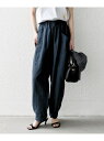【SALE/30%OFF】SHIPS any:<洗濯機可能>リネン ミックス コクーン イージー パンツ SHIPS any シップス パンツ その他のパンツ ...