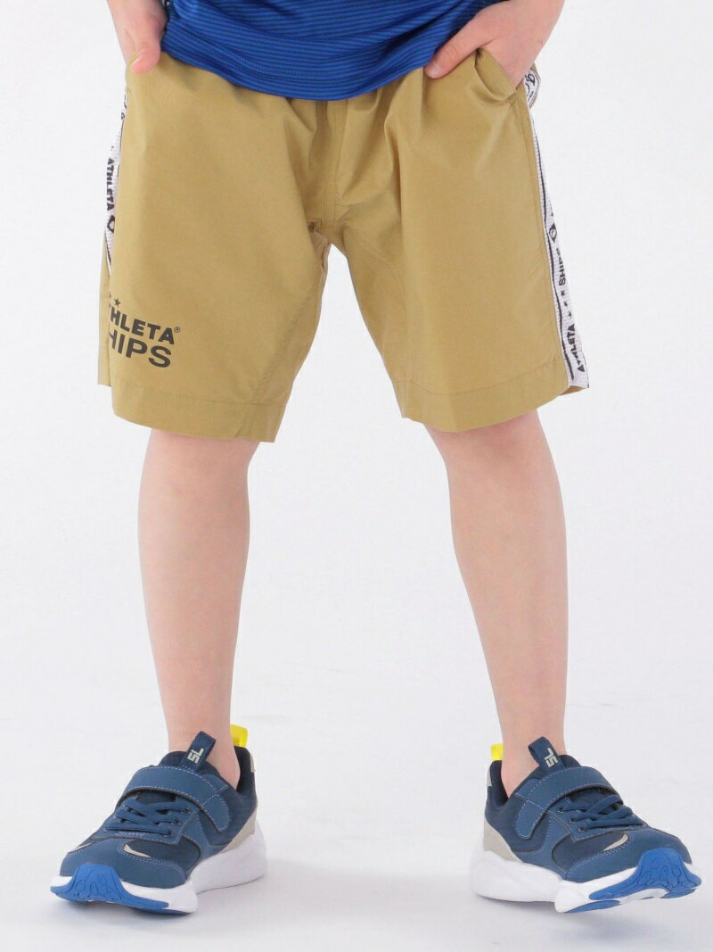 【SALE／70%OFF】【SHIPS KIDS別注】ATHLETA:＜吸汗速乾＞アップサイクル ドライ ショーツ 100~130cm SHIPS KIDS シップス パンツ その他のパンツ ベージュ ブラック【RBA_E】[Rakuten Fashion]