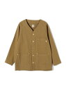 シップス コート レディース 【SALE／30%OFF】PICCADILLY:＜洗濯機可能＞ノーカラー カバーオール SHIPS WOMEN シップス ジャケット・アウター カバーオール・ワークジャケット ベージュ ブラウン【RBA_E】【送料無料】[Rakuten Fashion]