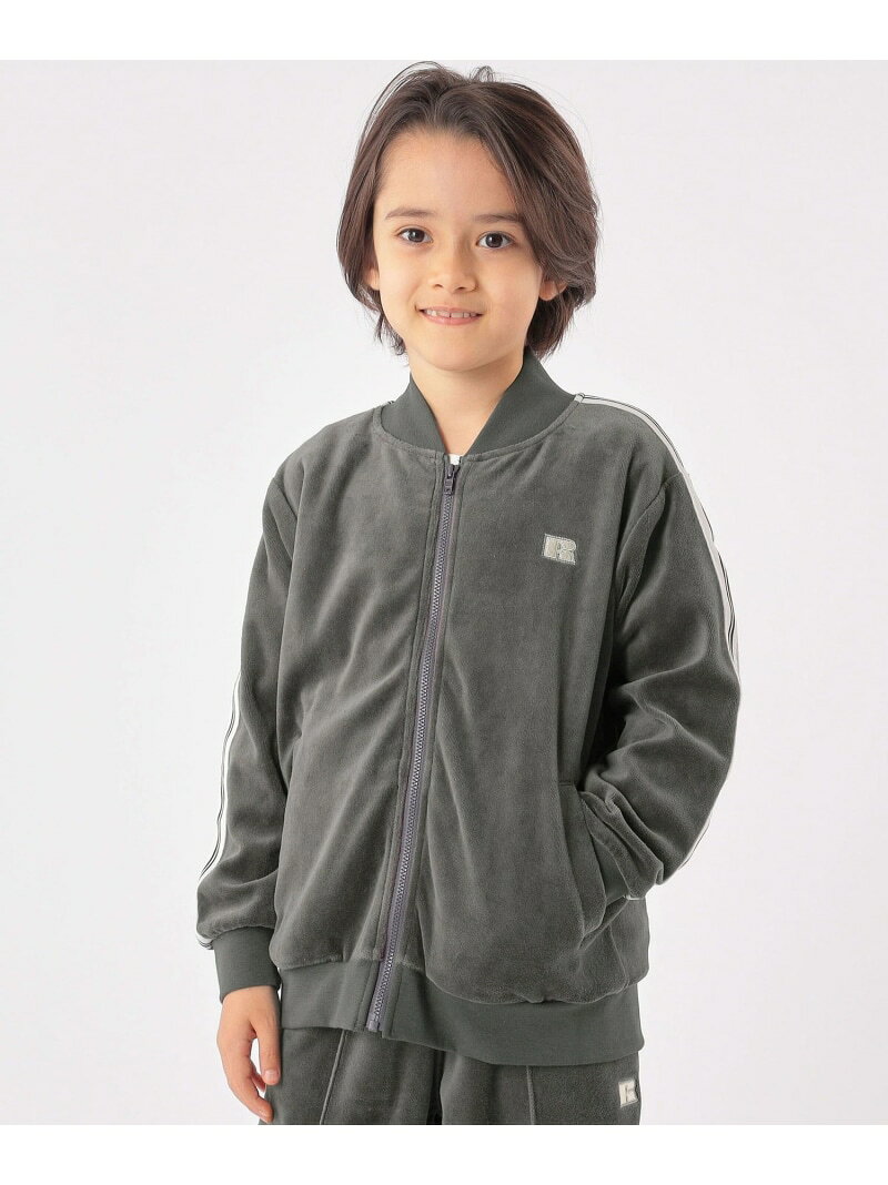 【SALE／55%OFF】【SHIPS KIDS別注】RUSSELL ATHLETIC:100~130cm/トラックジャケッ...