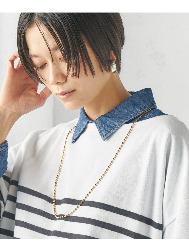 Rakuten - 《予約》SOAC: ドロップ チェーン ロング ネックレス SHIPS WOMEN シップス アクセサリー・腕時計 ネックレス ゴールド【先行予約】*【送料無料】[Rakuten Fashion]