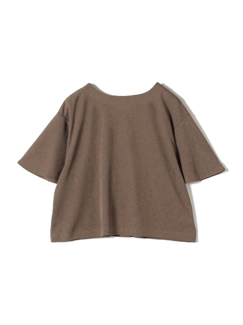 SHIPS Colors:＜手洗い可能＞リネンライク フレアスリーブ トップス SHIPS Colors シップス トップス カットソー・Tシャツ カーキグリーン ネイビー【送料無料】[Rakuten Fashion]