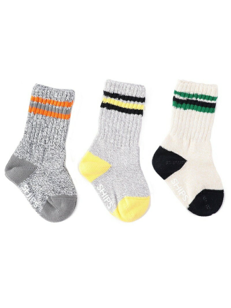 BABY3PLINESOCKS SHIPS KIDS シップス ファッショングッズ ソックス/靴下[Rakuten Fashion]