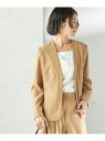 《予約》<手洗い可能>FUNCTIONAL カラーレス ジャケット(セットアップ対応) SHIPS WOMEN シップス スーツ・フォーマル スーツジャケット ...