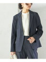 《予約》<手洗い可能>FUNCTIONAL テーラード ジャケット(セットアップ対応) SHIPS WOMEN シップス スーツ・フォーマル スーツジャケット ...