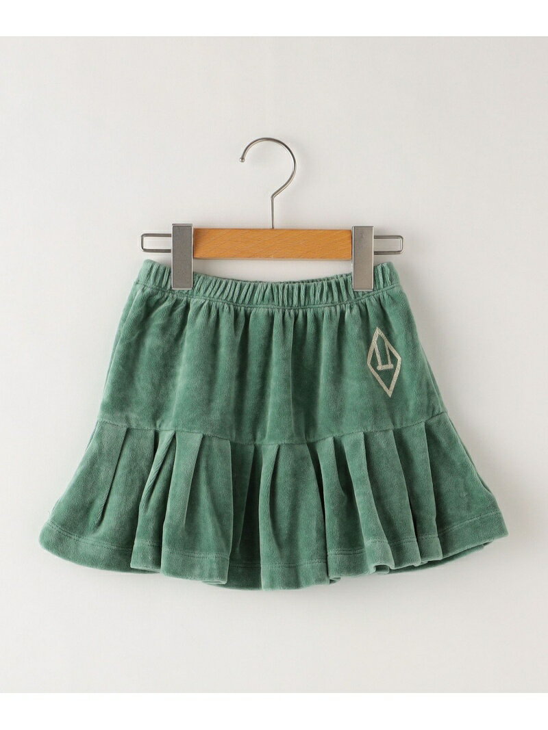 ySALE^50%OFFzThe Animals Observatory:110~120cm / Green Velvet Bird Kids Skirt SHIPS KIDS VbvX XJ[g ̑̃XJ[g O[yRBA_Ezyz[Rakuten Fashion]