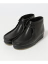 CLARKS: WALLABEE BOOT LEATHER SHIPS MEN シップス シューズ・靴 ブーツ ブラック【送料無料】[Rakuten Fashi...