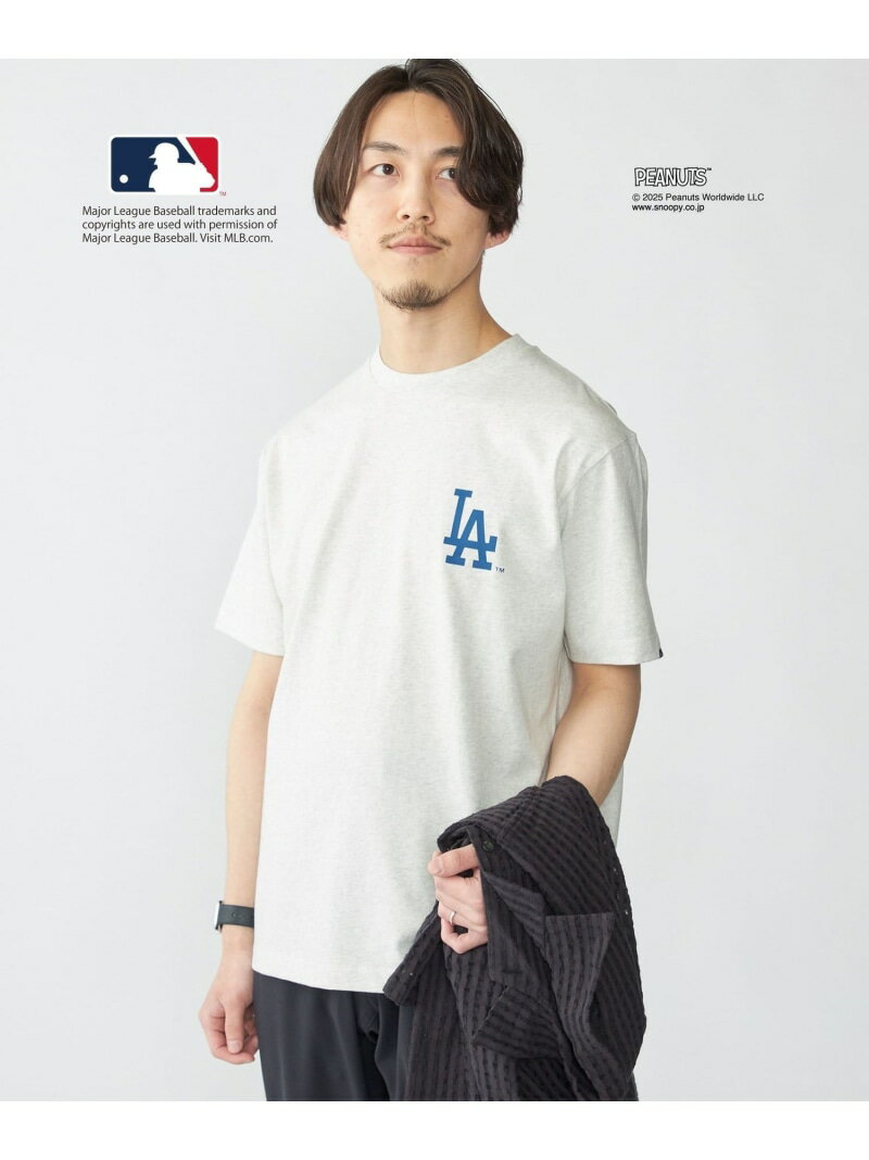 Rakuten - 【SALE／40%OFF】SHIPS: PEANUTS*MLB プリント Tシャツ SHIPS MEN シップス トップス カットソー・Tシャツ ブラウン ホワイト ネイビー【RBA_E】【送料無料】[Rakuten Fashion]