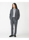 【SALE/50%OFF】【WEB限定】SHIPS: カルゼ ストレッチ セットアップ (ジャケット+イージーパンツ) SHIPS MEN シップス スーツ・フ...