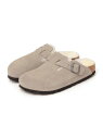 【SALE／30 OFF】BIRKENSTOCK:BOSTON SHERLING SHIPS WOMEN シップス シューズ 靴 サンダル グレー ブラック【RBA_E】【送料無料】 Rakuten Fashion