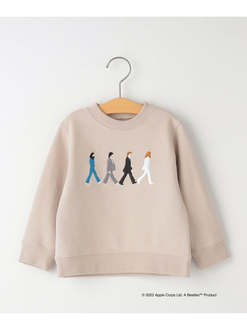 SHIPS KIDS:80~90cm /【THE BEATLES(ザ・ビートルズ)】スウェット SHIPS KIDS シップス トップス スウェット・トレーナー ベージュ ブルー ネイビー【送料無料】[Rakuten Fashion]