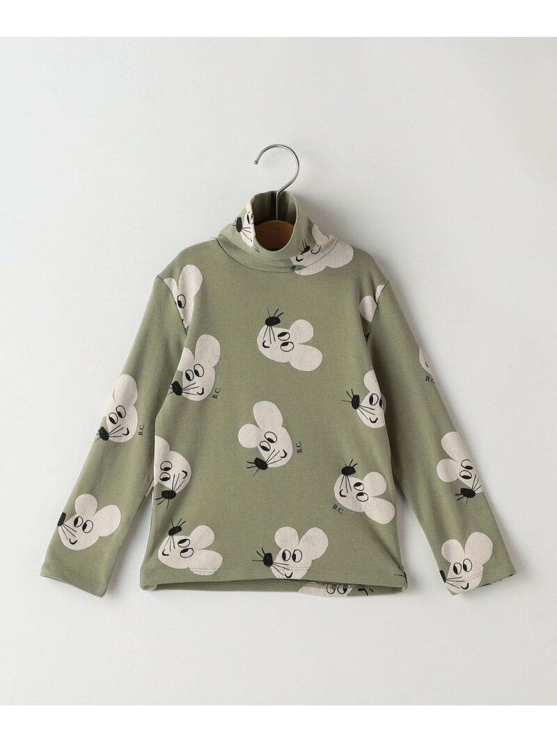 ySALE^30%OFFzBOBO CHOSES:100~120cm / MOUSE PRINT TURTLE NECK SHIPS KIDS VbvX gbvX Jbg\[ETVc O[yRBA_Ezyz[Rakuten Fashion]