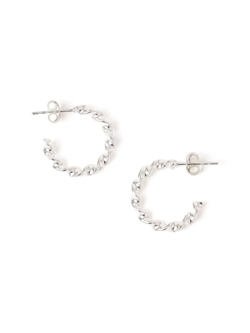 Tourmaline - Luasifar:ツイスト フープ ピアス SHIPS WOMEN シップス アクセサリー・腕時計 ピアス シルバー【送料無料】[Rakuten Fashion]