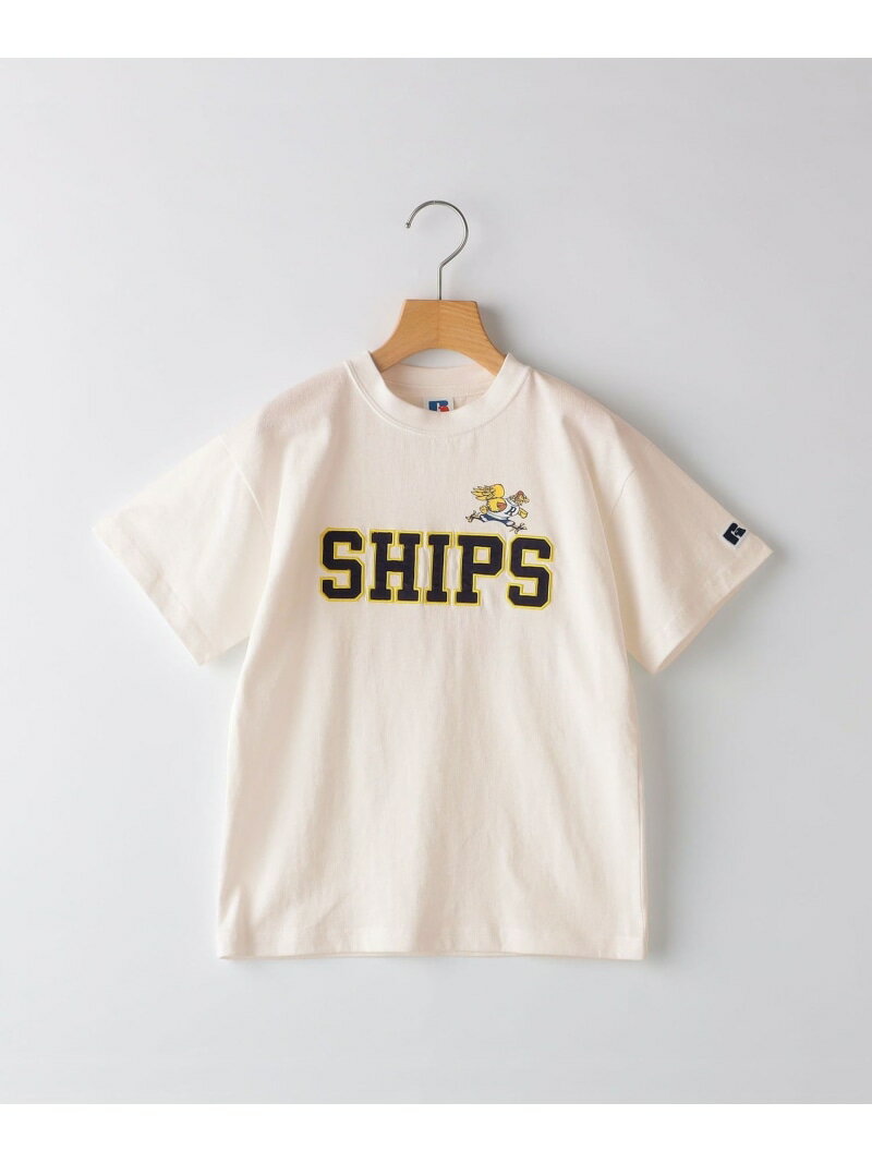 ySHIPS KIDSʒzRUSSELL ATHLETIC:80~90cm / TEE SHIPS KIDS VbvX gbvX Jbg\[ETVc zCg lCr[yz[Rakuten Fashion]