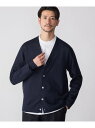【SALE/40%OFF】SHIPS: ハンドフレーム 16ゲージ Vネック カーディガン ニット SHIPS MEN シップス トップス カーディガン グレー...
