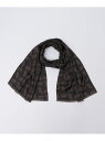 【SALE/30%OFF】ART: シルク ペーズリーモチーフ プリント スカーフ SHIPS MEN シップス ファッション雑貨 スカーフ・バンダナ ブラウン...