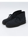 【SHIPS別注】CLARKS: 50th ANNIV DESERT BOOTS MUDGUARD SHIPS MEN シップス シューズ・靴 ブーツ ネイビー...