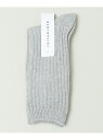 【SALE/40%OFF】quaranciel: リブ ソックス quaranciel シップス 靴下・レッグウェア その他の靴下・レッグウェア ホワイト グレ...