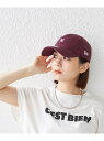 《一部追加予約》【SHIPS別注】NEWERA:MINI LOGO ◆ SHIPS WOMEN シップス 帽子 キャップ レッド ベージュ ネイビー【先行予約】*【送料無料】[Rakuten Fashion]