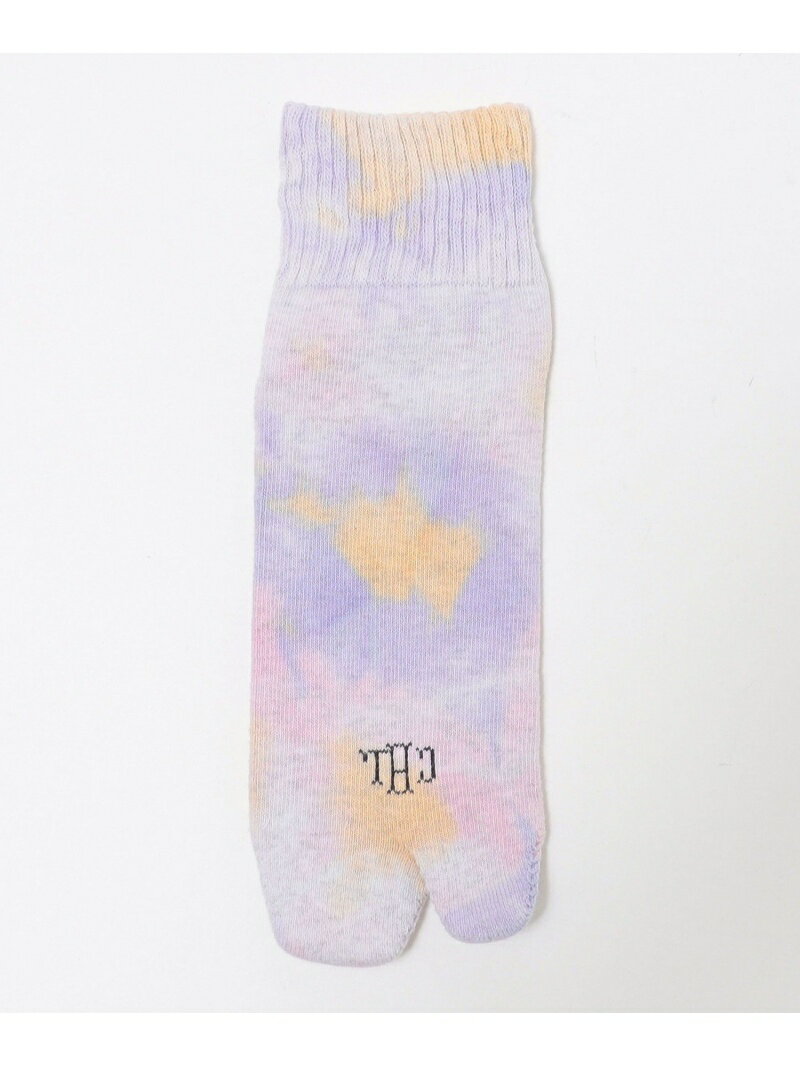 【SALE／50%OFF】Charcoal: OC PILE TABI TIE-DYE SHIPS MEN シップス 靴下・レッグウェア 靴下 グリーン グレー オレンジ【RBA_E】[Rakuten Fashion]