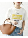 《予約》La Hutte:＜洗濯機可能＞デザイン ロゴ プリント TEE SHIPS any シップス トップス カットソー・Tシャツ ホワイト グレー【先行予約】*【送料無料】[Rakuten Fashion]