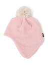 SHIPS KIDS:ベビー マシュマロ 無地 キャップ SHIPS KIDS シップス 帽子 ニット帽・ビーニー ピンク シルバー ベージュ ネイビー【送料無...