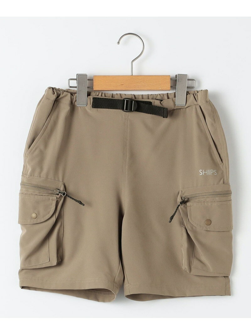 SHIPS KIDS:140~160cm / Multifuncional Shorts SHIPS KIDS Shorts Pantalones y otros pantalones Beige Black [Envío gratuito] [Rakuten Fashion] — vista 2