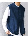 【SALE/40%OFF】SHIPS any:<洗濯機可能>NOVELTEX リネン ジップ ベスト(セットアップ対応)◇ SHIPS any シップス トップ...