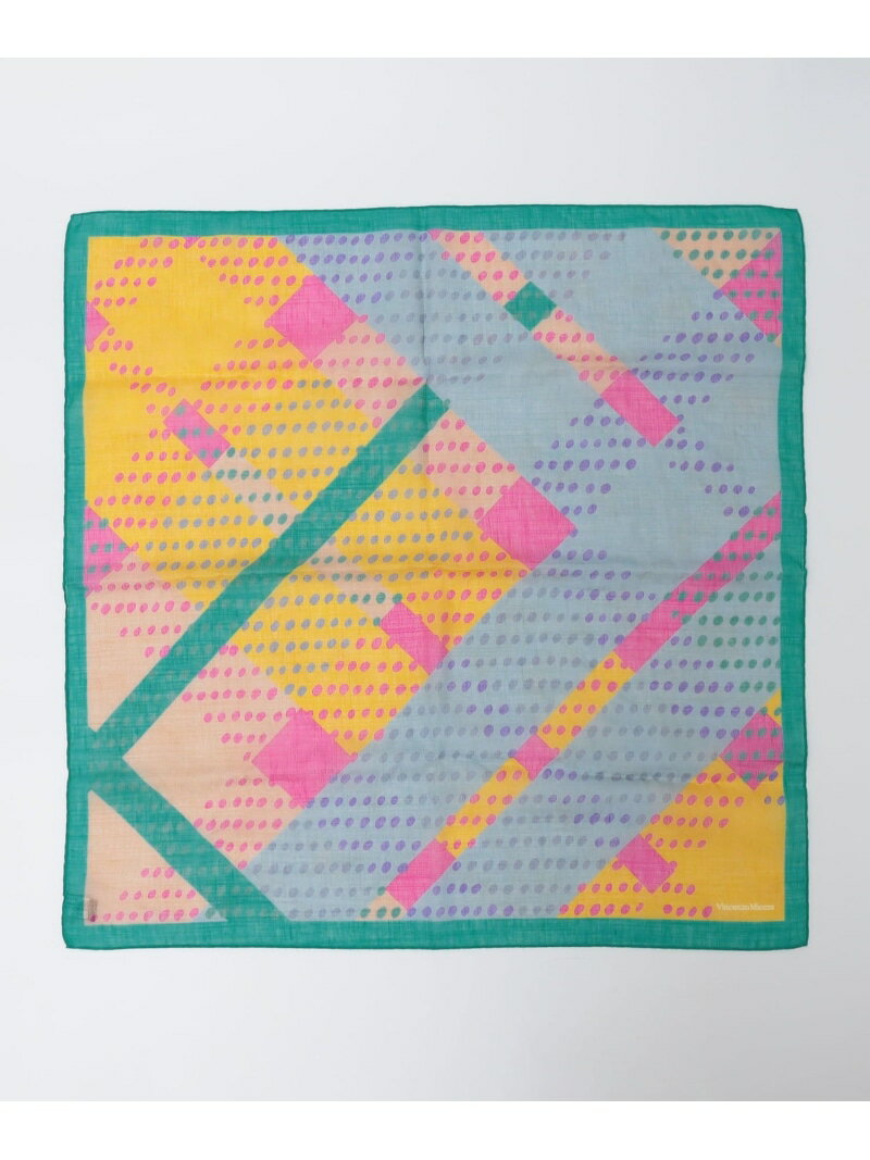 Vincenzo Miozza: コットン リネン チェック スカーフ SHIPS MEN シップス ファッション雑貨 スカーフ・バンダナ【送料無料】[Rakuten Fashion]