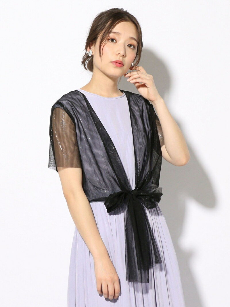 [Rakuten Fashion]【SALE／50%OFF】littleblack:チュール2WAYボレロ SHIPS WOMEN シップス シャツ/ブラウス ワイシャツ ブラック ベージュ【RBA_E】【送料無料】