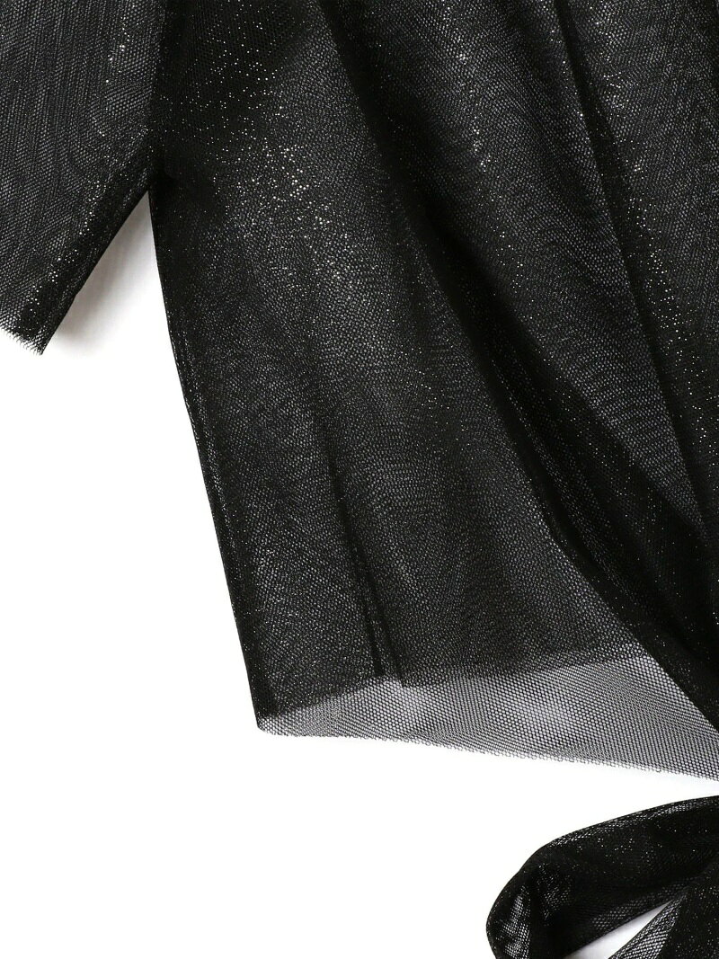 [Rakuten Fashion]【SALE／50%OFF】littleblack:チュール2WAYボレロ SHIPS WOMEN シップス シャツ/ブラウス ワイシャツ ブラック ベージュ【RBA_E】【送料無料】