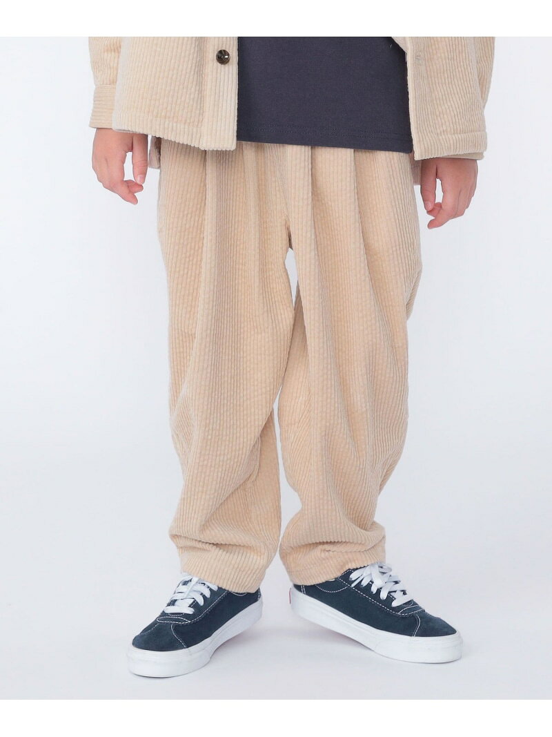 Short Pants - 【SALE／30%OFF】SHIPS KIDS:100~130cm / コーデュロイ タック パンツ SHIPS KIDS シップス パンツ その他のパンツ ホワイト【RBA_E】【送料無料】[Rakuten Fashion]