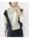 【SALE/40%OFF】【WEB限定】<手洗い可能>ダンボール タフタ コンビ フーディ SHIPS WOMEN シップス トップス パーカー・フーディー ブ...