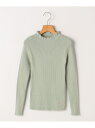 【SALE/20%OFF】SHIPS KIDS:130ー155cm /〈手洗い可能〉リブ フリル タートルネック ニット SHIPS KIDS シップス トップ...
