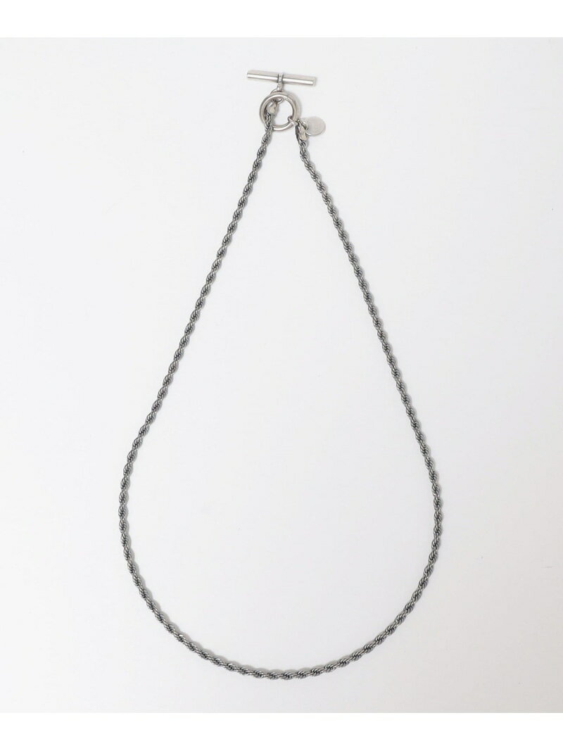 SHIPS: ロープ チェーン ネックレス SHIPS MEN シップス アクセサリー・腕時計 ネックレス シルバー【..