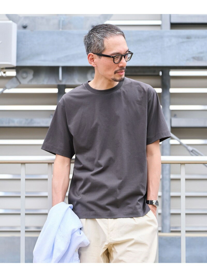 樂天商城 - SHIPS:＜汗染軽減 / 吸水速乾/ 接触冷感/ UVカット＞ステイン コントロール ファンクション Tシャツ SHIPS MEN シップス トップス カットソー・Tシャツ ホワイト ネイビー【送料無料】[Rakuten Fashion]