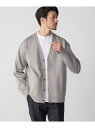 【SALE/65%OFF】SHIPS: ハイゲージ ダンボールニットカーディガン SHIPS MEN シップス トップス カーディガン グリーン グレー ネイビ...