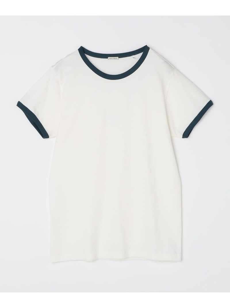 Rakuten - WYTHE NEW YORK: TUBULAR RINGER T-SHIRT SHIPS MEN シップス トップス カットソー・Tシャツ ピンク ネイビー グリーン【送料無料】[Rakuten Fashion]