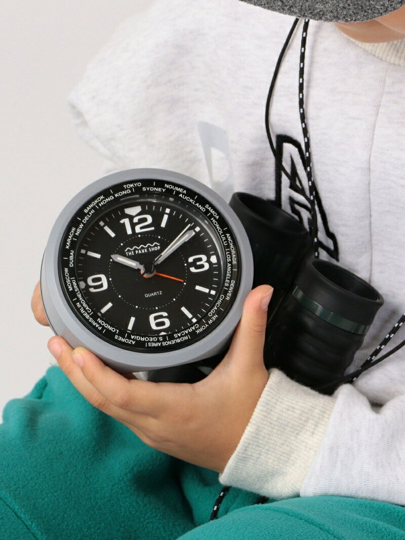 THE PARK SHOP:WORLDBOY CLOCK SHIPS KIDS シップス インテリア・生活雑貨 時計 ブラック グレー[Rakuten Fashion]
