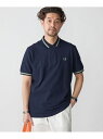 【SHIPS別注】FRED PERRY: イギリス製 M2 シングルライン ポロシャツ 23SS SHIPS シップス トップス ポロシャツ ネイビー ブラウン グリーン ブルー【送料無料】[Rakuten Fashion]