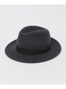 【SALE/40%OFF】GRILLO: フェルト ハット SHIPS MEN シップス 帽子 ハット グレー ブラック【RBA_E】【送料無料】[Rakute...