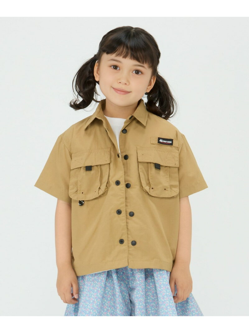 【SALE／40%OFF】FIRST DOWN:＜撥水・洗濯機可能＞アウトドア ボックス シャツ(100~150cm) SHIPS Color..