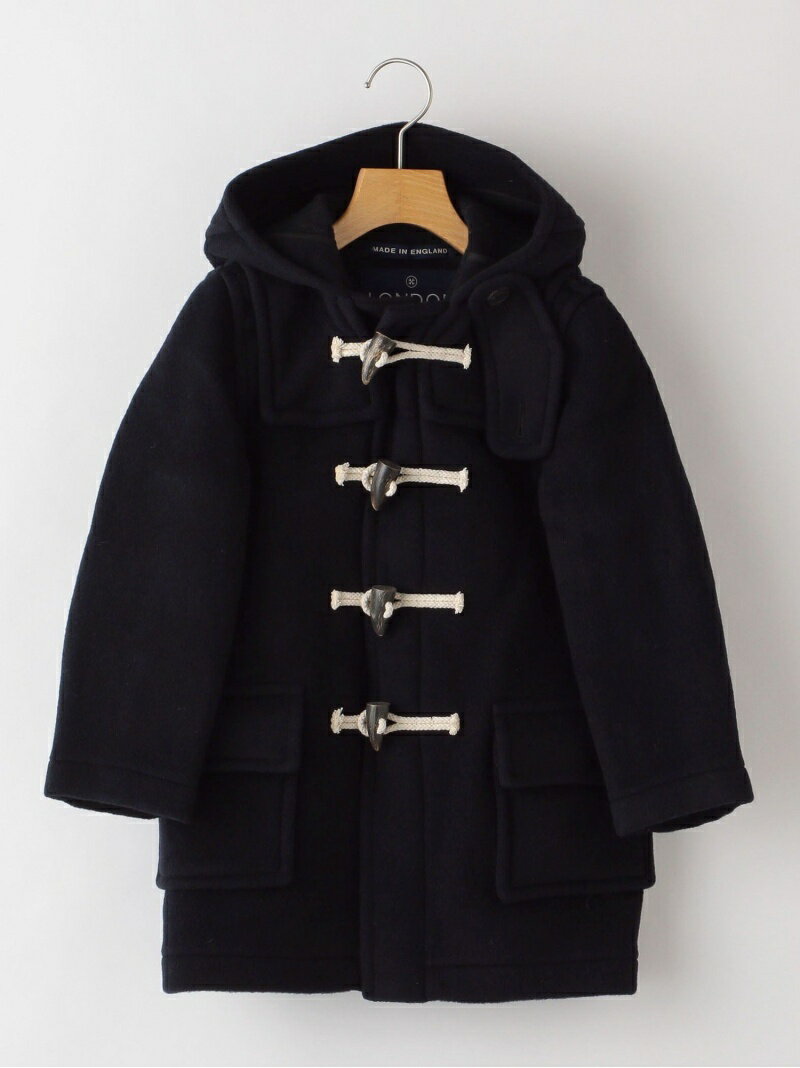 キッズ ダッフルコート（100〜130cm） グレー（2/3）